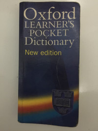 Oxford learner's pocket dictionary new edition tahun 1991