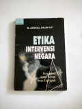 Etika intervensi negara : perspektif etika politik ibnu taimiyah tahun 1999